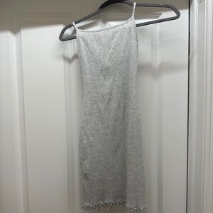 NWT SKIMS ribbed cotton dress - XXS